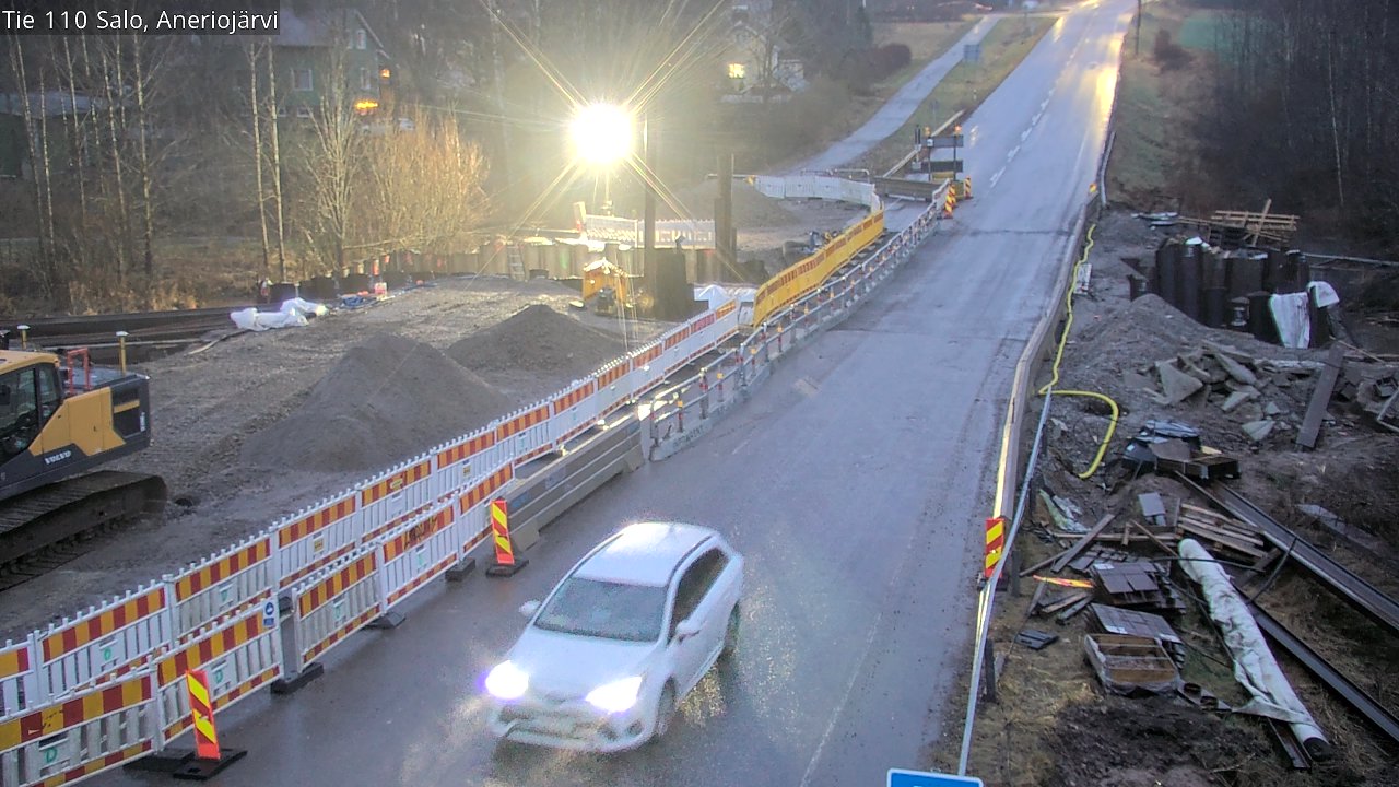 Weather Camera Image Väg 110 Salo, Kitula, Salo, Varsinais-Suomi
