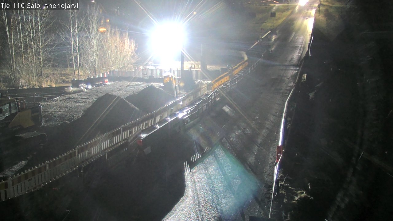 Weather Camera Image Väg 110 Salo, Kitula, Salo, Varsinais-Suomi