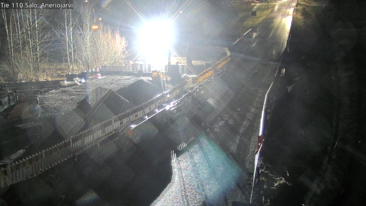 Weather Camera Image Väg 110 Salo, Kitula, Salo, Varsinais-Suomi