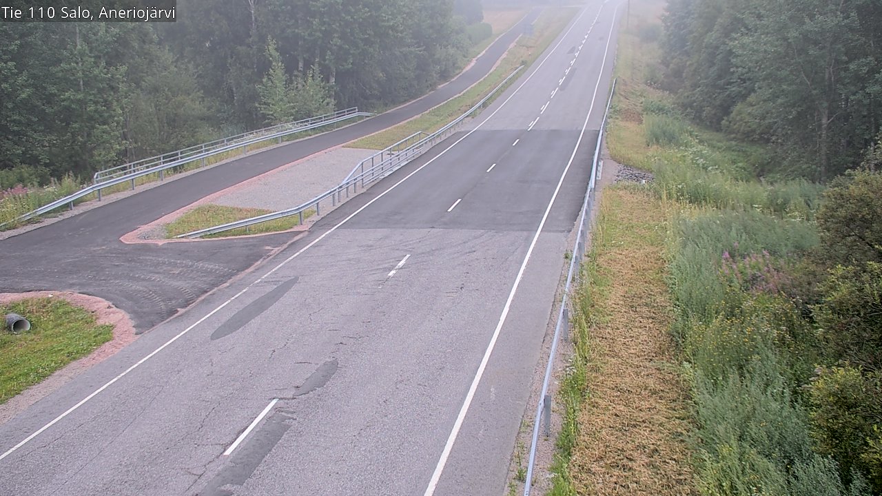 Weather Camera Image Road 110 Salo, Kitula, Salo, Varsinais-Suomi