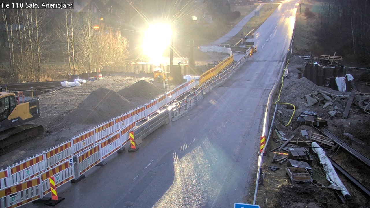 Weather Camera Image Väg 110 Salo, Kitula, Salo, Varsinais-Suomi