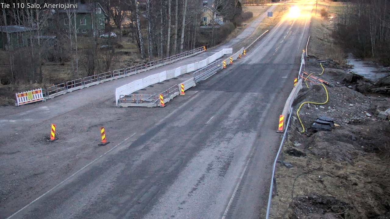 Weather Camera Image Road 110 Salo, Kitula, Salo, Varsinais-Suomi