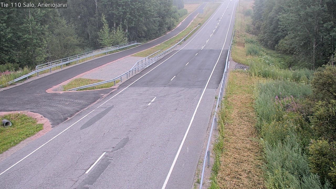 Weather Camera Image Road 110 Salo, Kitula, Salo, Varsinais-Suomi