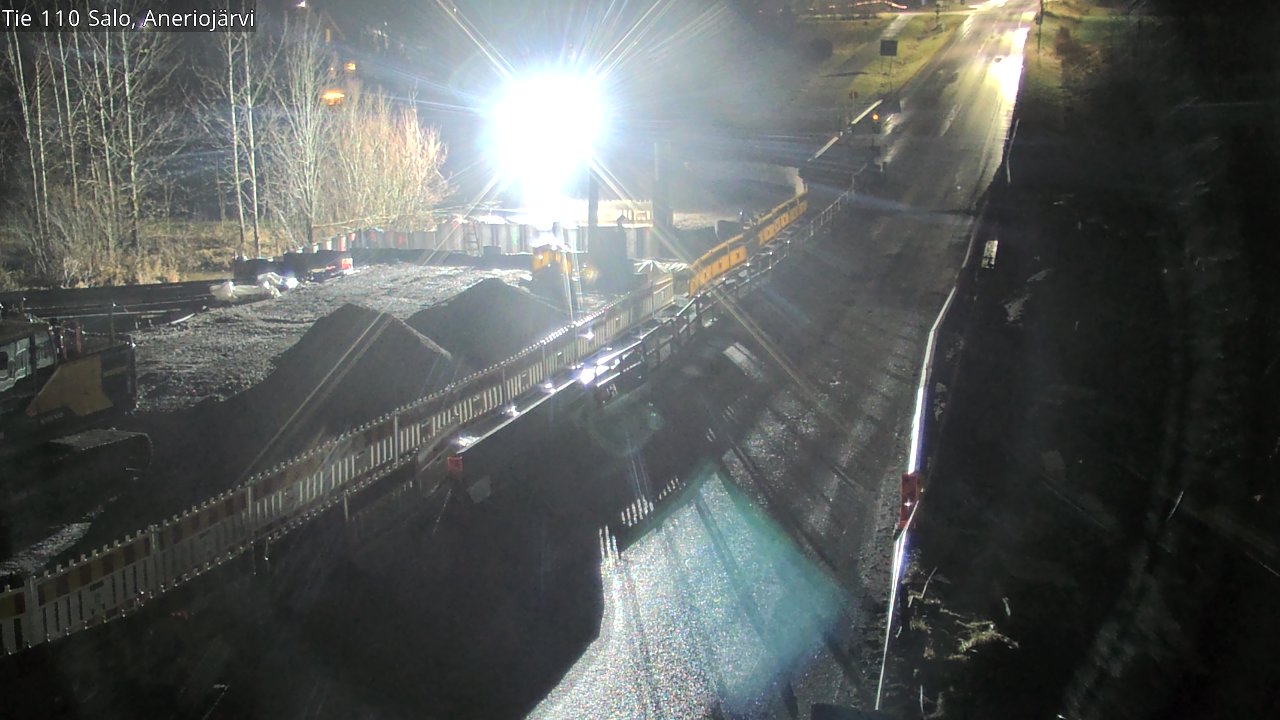 Weather Camera Image Väg 110 Salo, Kitula, Salo, Varsinais-Suomi