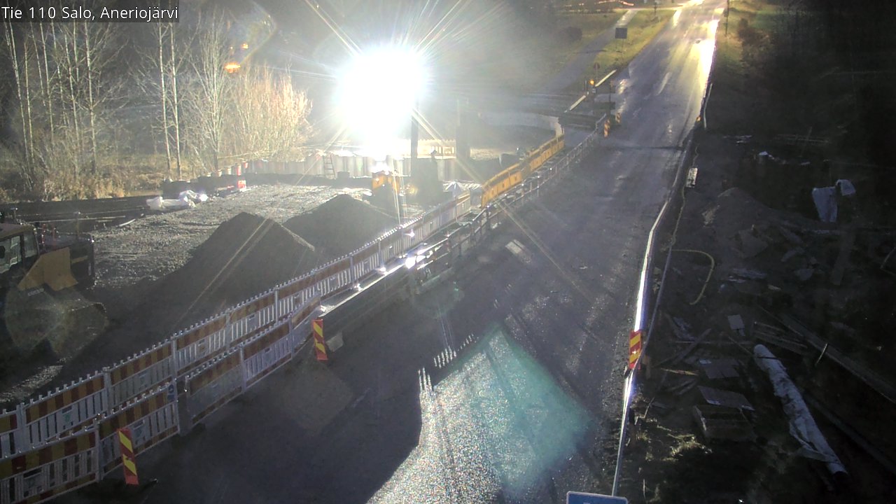 Weather Camera Image Väg 110 Salo, Kitula, Salo, Varsinais-Suomi