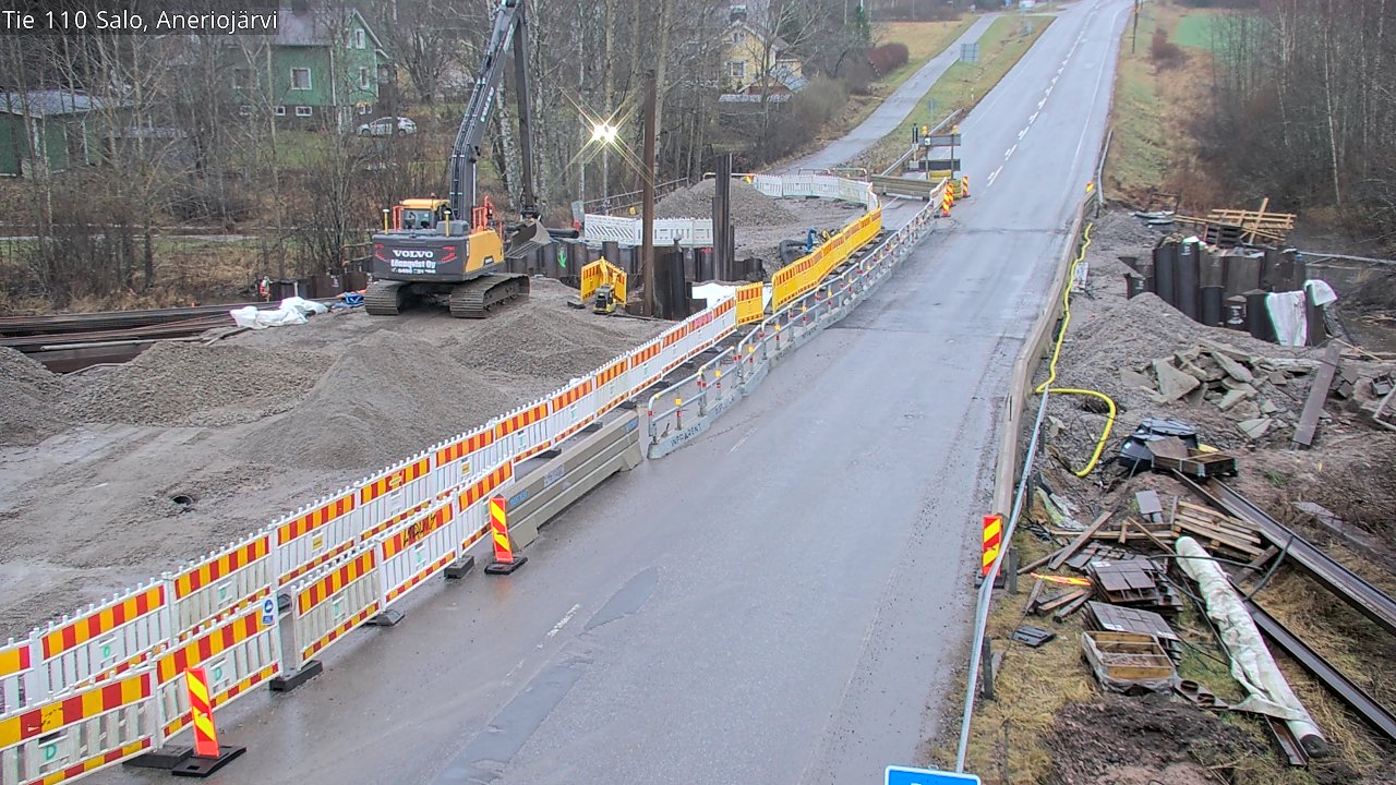 Weather Camera Image Väg 110 Salo, Kitula, Salo, Varsinais-Suomi