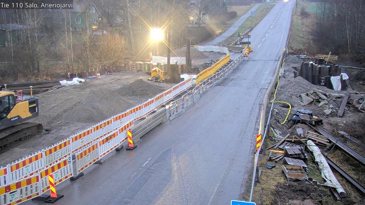 Weather Camera Image Väg 110 Salo, Kitula, Salo, Varsinais-Suomi