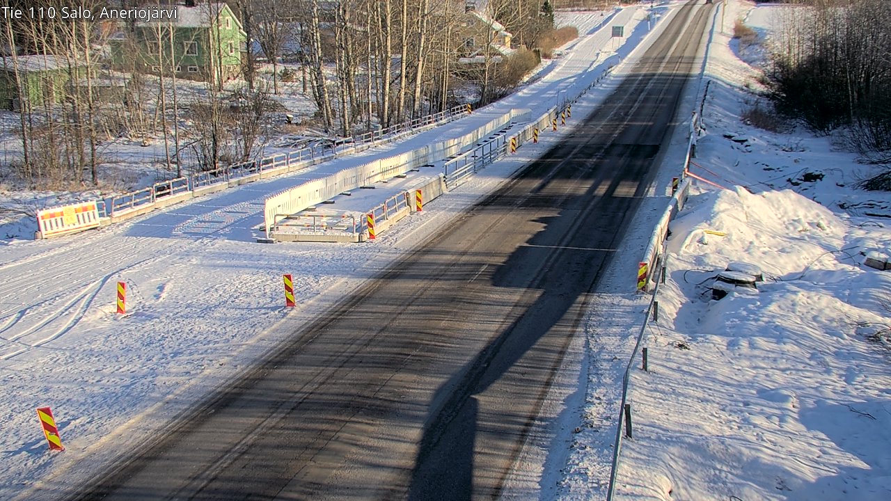 Weather Camera Image Väg 110 Salo, Kitula, Salo, Varsinais-Suomi