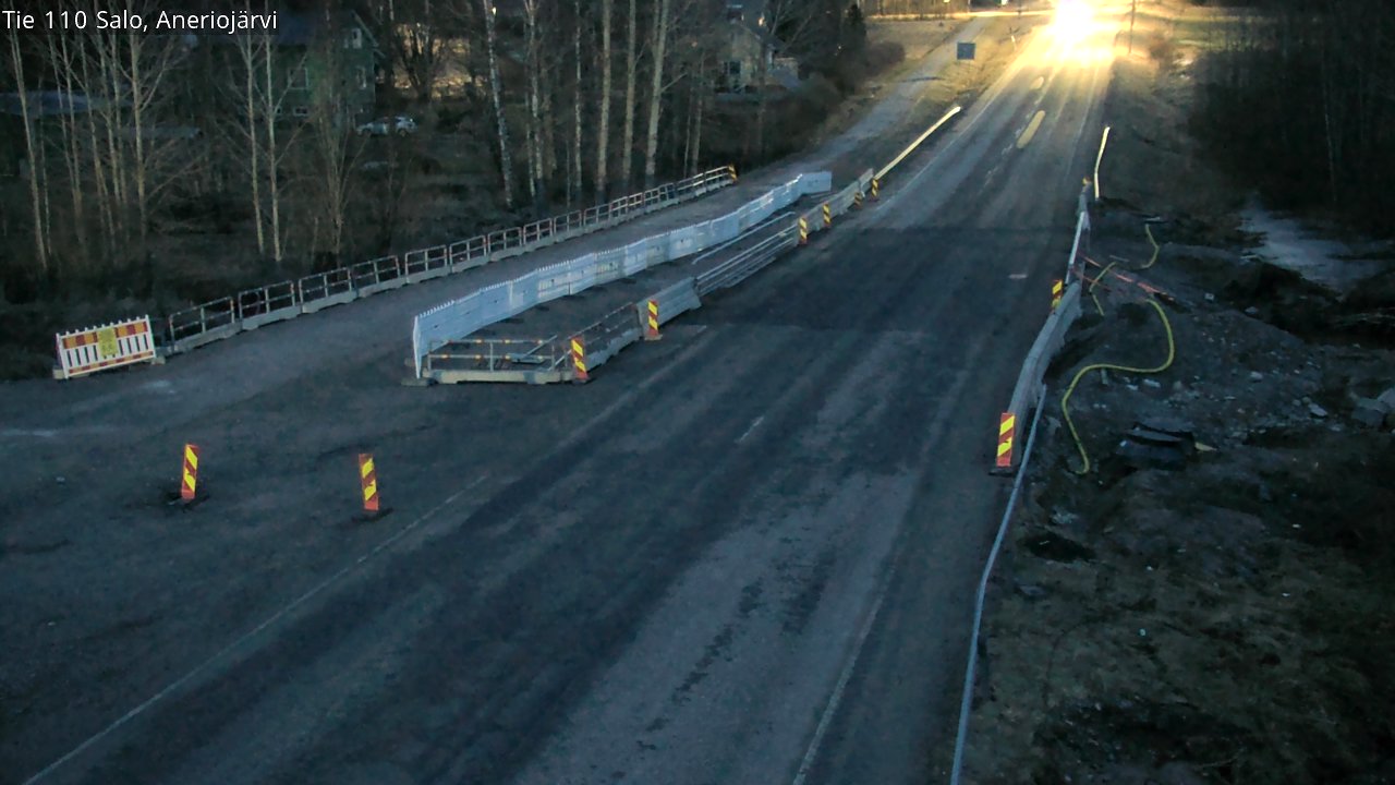 Weather Camera Image Road 110 Salo, Kitula, Salo, Varsinais-Suomi