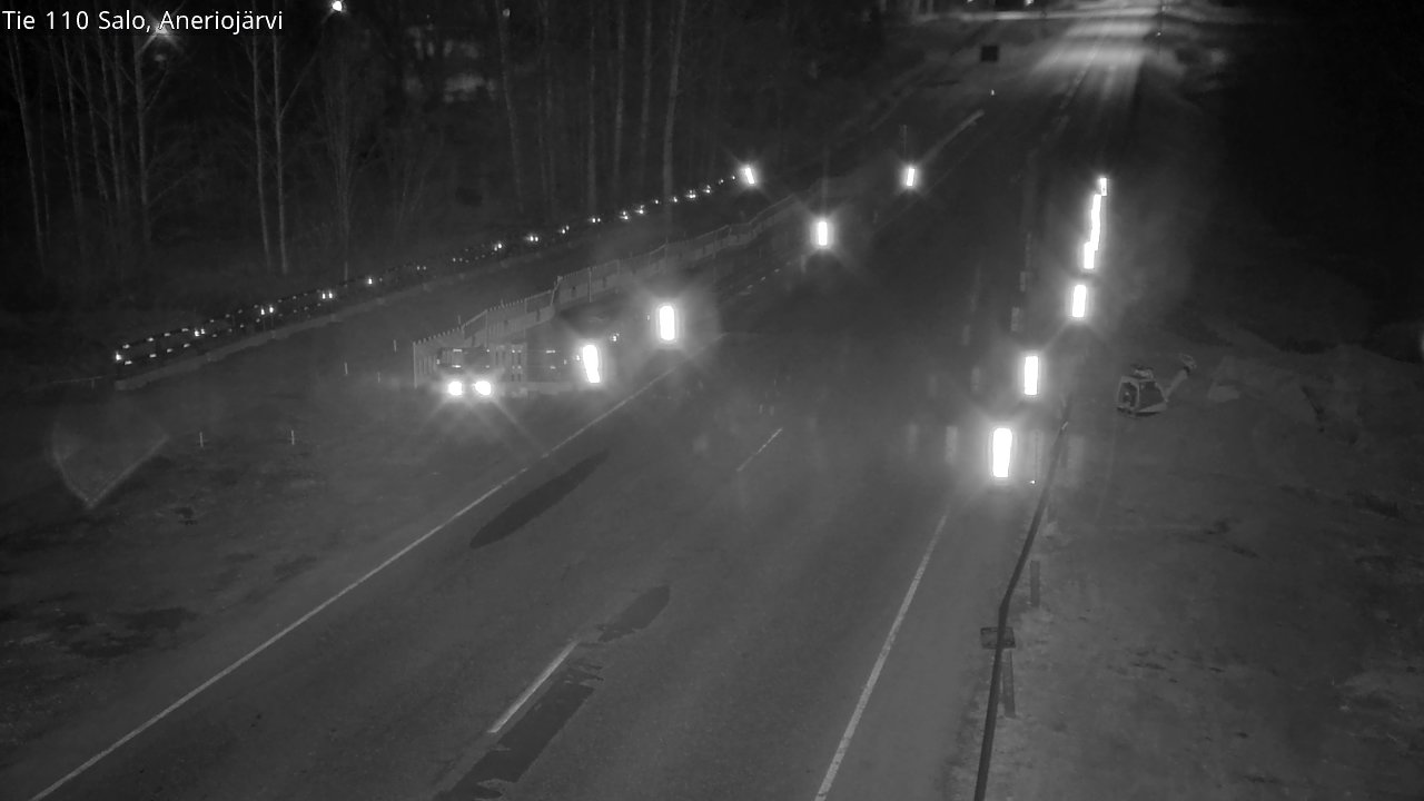 Weather Camera Image Väg 110 Salo, Kitula, Salo, Varsinais-Suomi