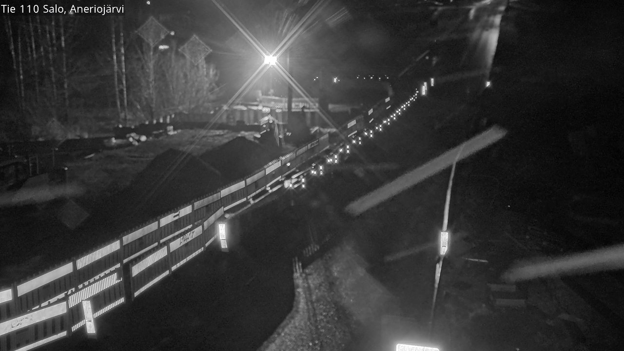 Weather Camera Image Väg 110 Salo, Kitula, Salo, Varsinais-Suomi