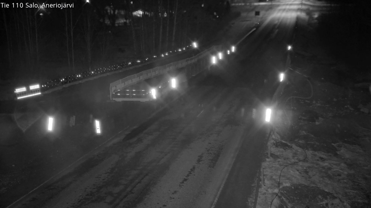Weather Camera Image Väg 110 Salo, Kitula, Salo, Varsinais-Suomi