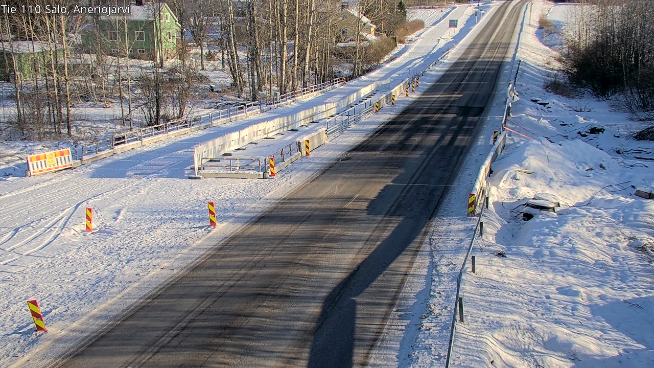 Weather Camera Image Väg 110 Salo, Kitula, Salo, Varsinais-Suomi