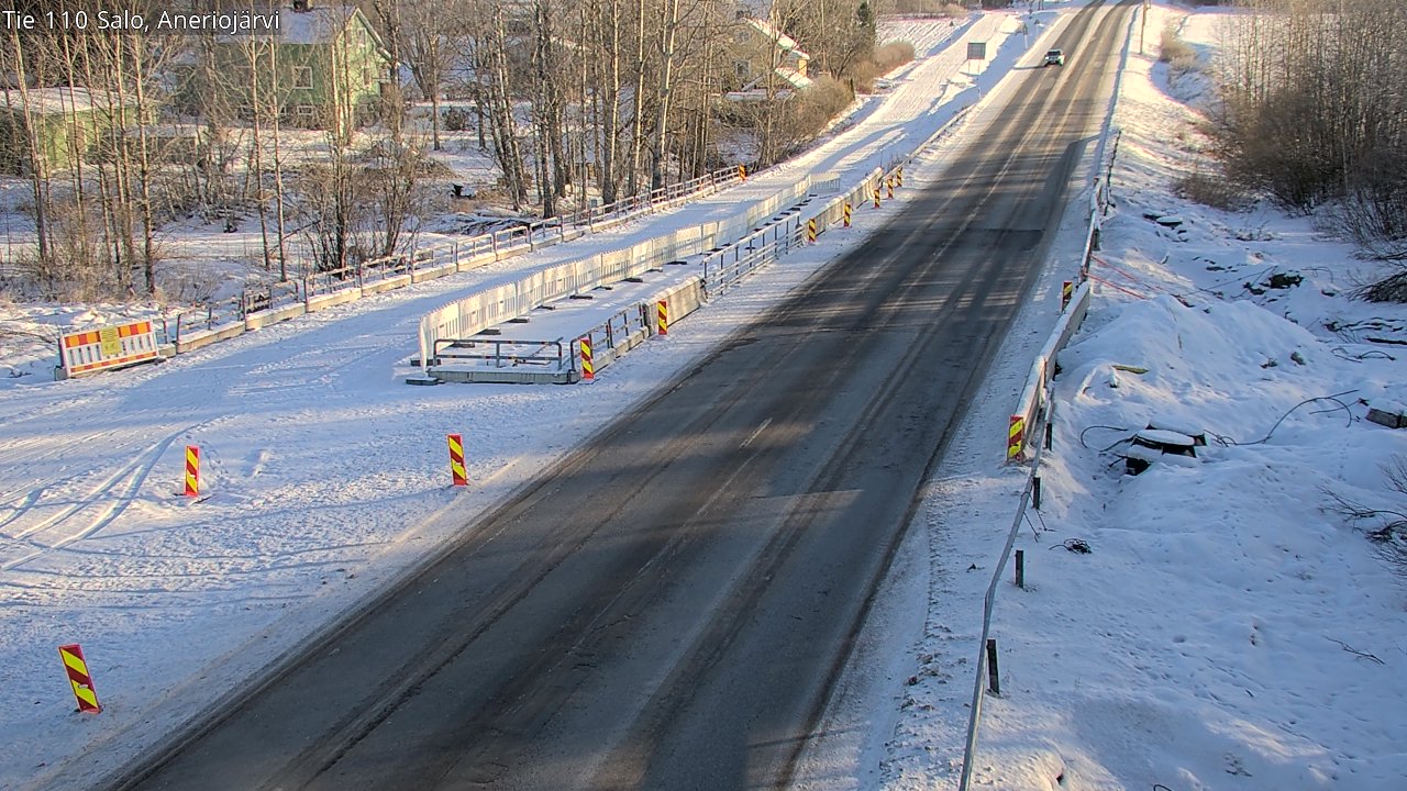 Weather Camera Image Road 110 Salo, Kitula, Salo, Varsinais-Suomi