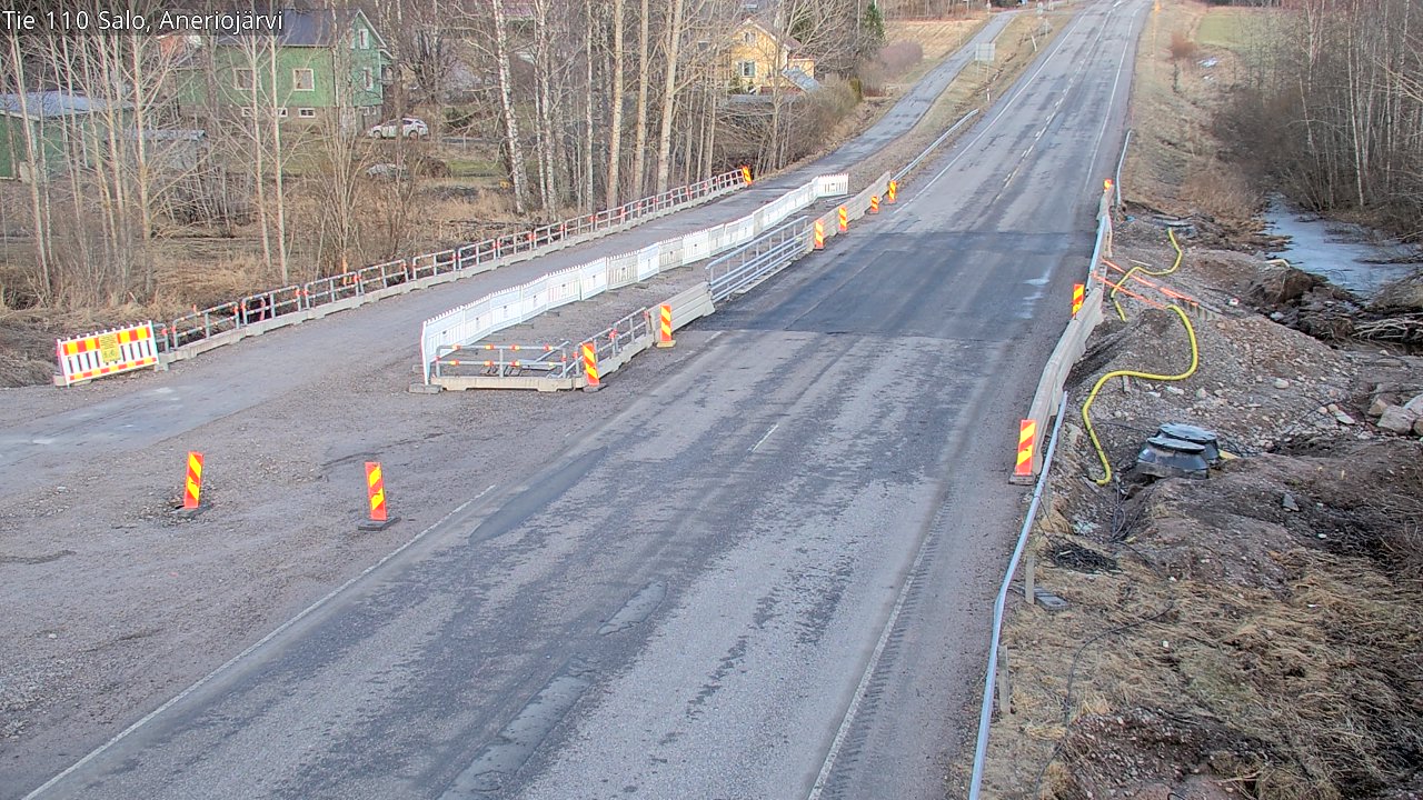 Weather Camera Image Road 110 Salo, Kitula, Salo, Varsinais-Suomi
