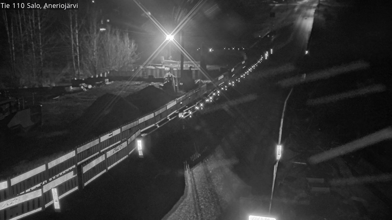 Weather Camera Image Väg 110 Salo, Kitula, Salo, Varsinais-Suomi
