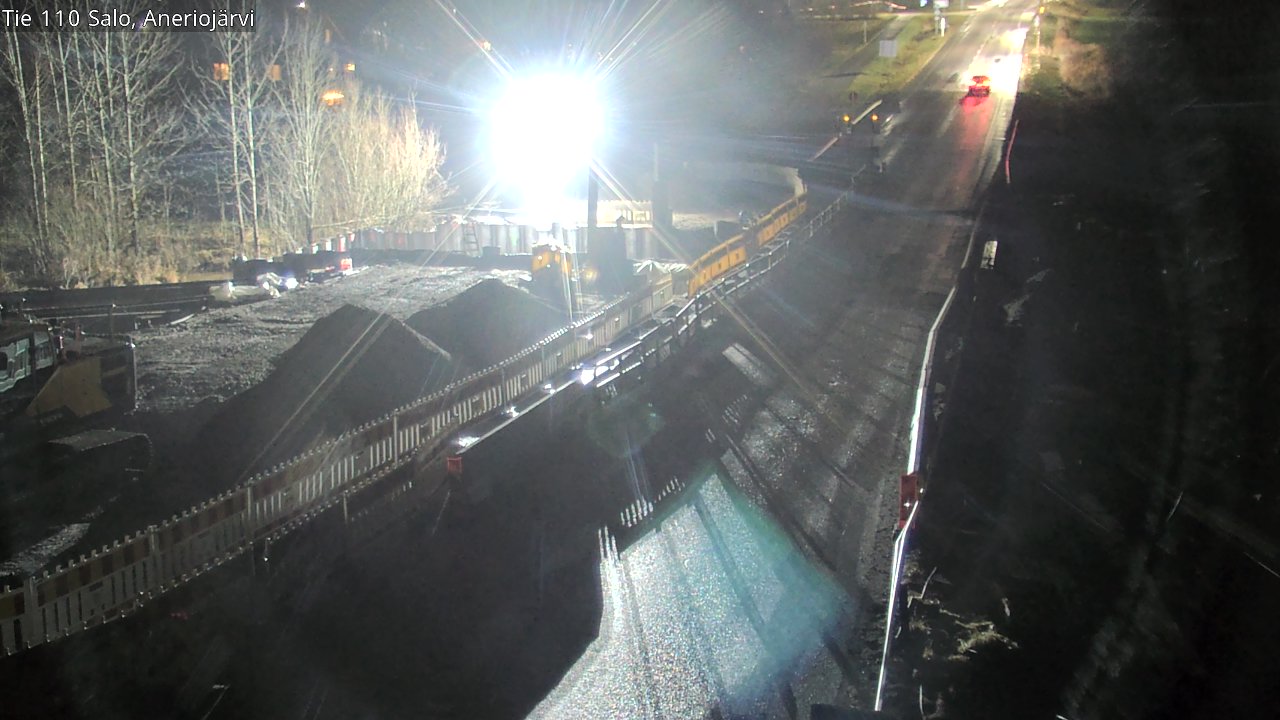 Weather Camera Image Väg 110 Salo, Kitula, Salo, Varsinais-Suomi