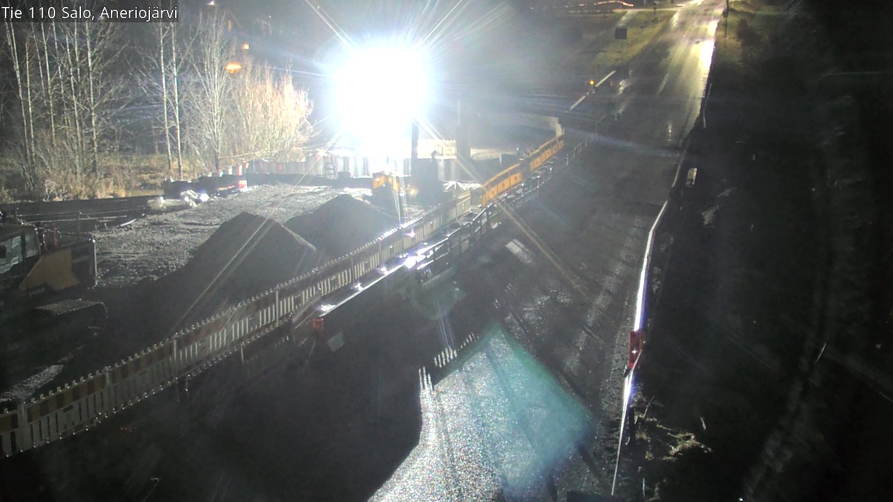 Weather Camera Image Väg 110 Salo, Kitula, Salo, Varsinais-Suomi