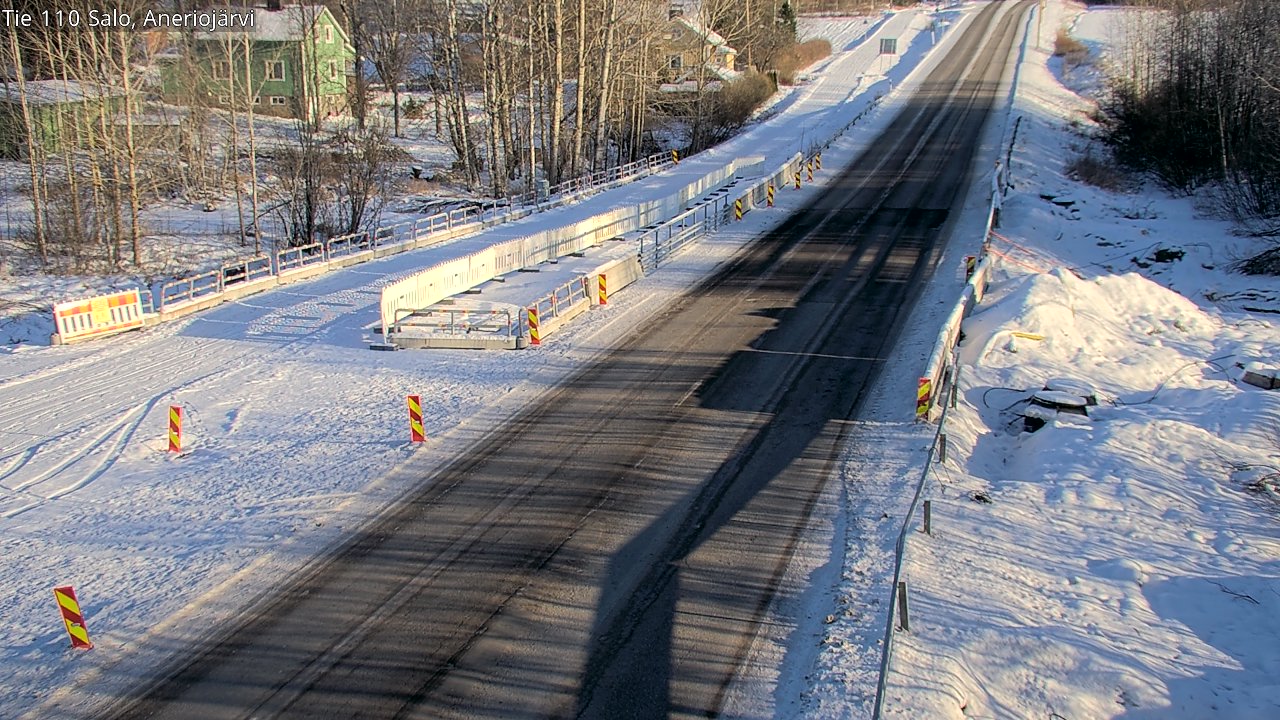 Weather Camera Image Väg 110 Salo, Kitula, Salo, Varsinais-Suomi