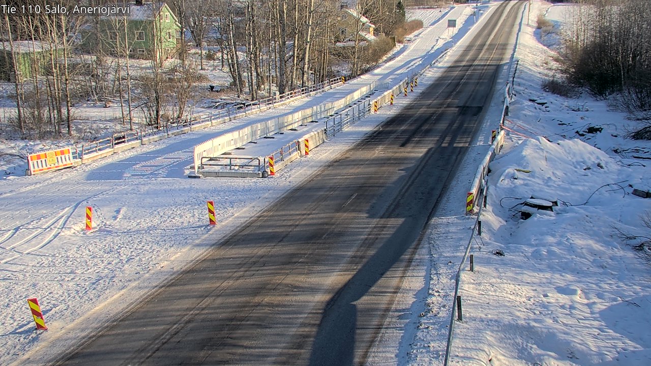 Weather Camera Image Väg 110 Salo, Kitula, Salo, Varsinais-Suomi