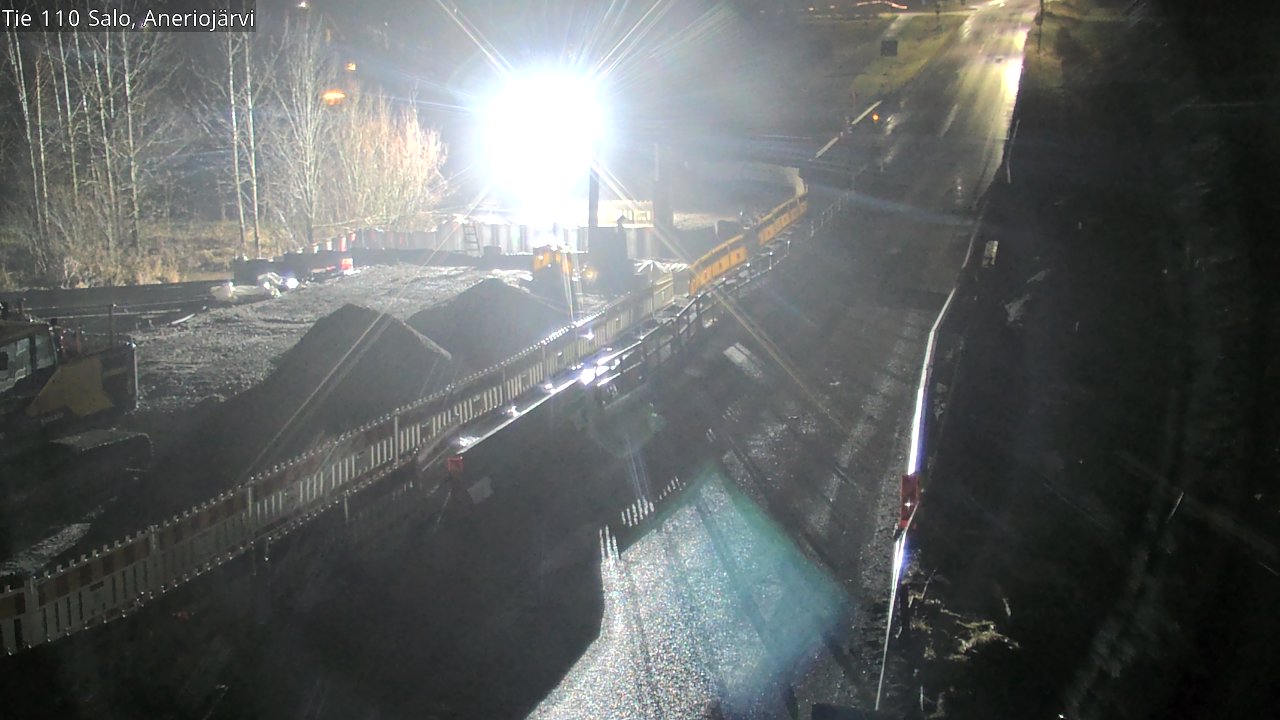 Weather Camera Image Väg 110 Salo, Kitula, Salo, Varsinais-Suomi