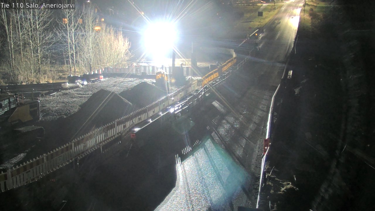 Weather Camera Image Väg 110 Salo, Kitula, Salo, Varsinais-Suomi