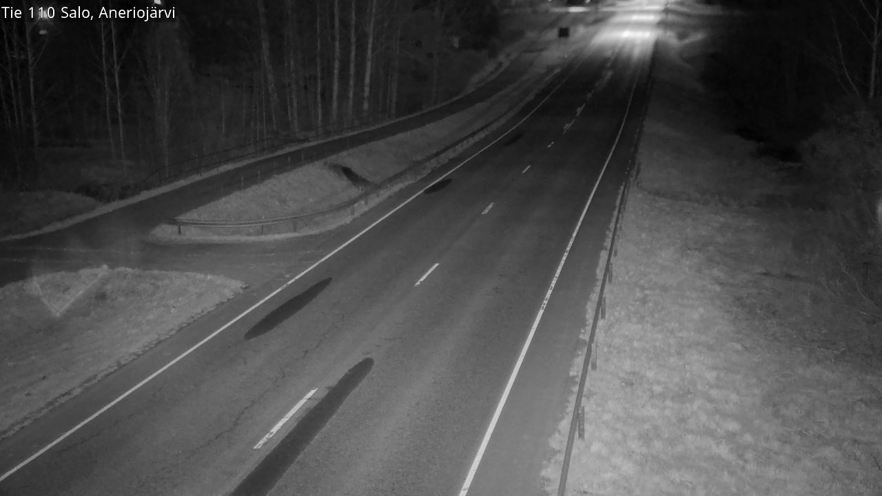 Weather Camera Image Väg 110 Salo, Kitula, Salo, Varsinais-Suomi