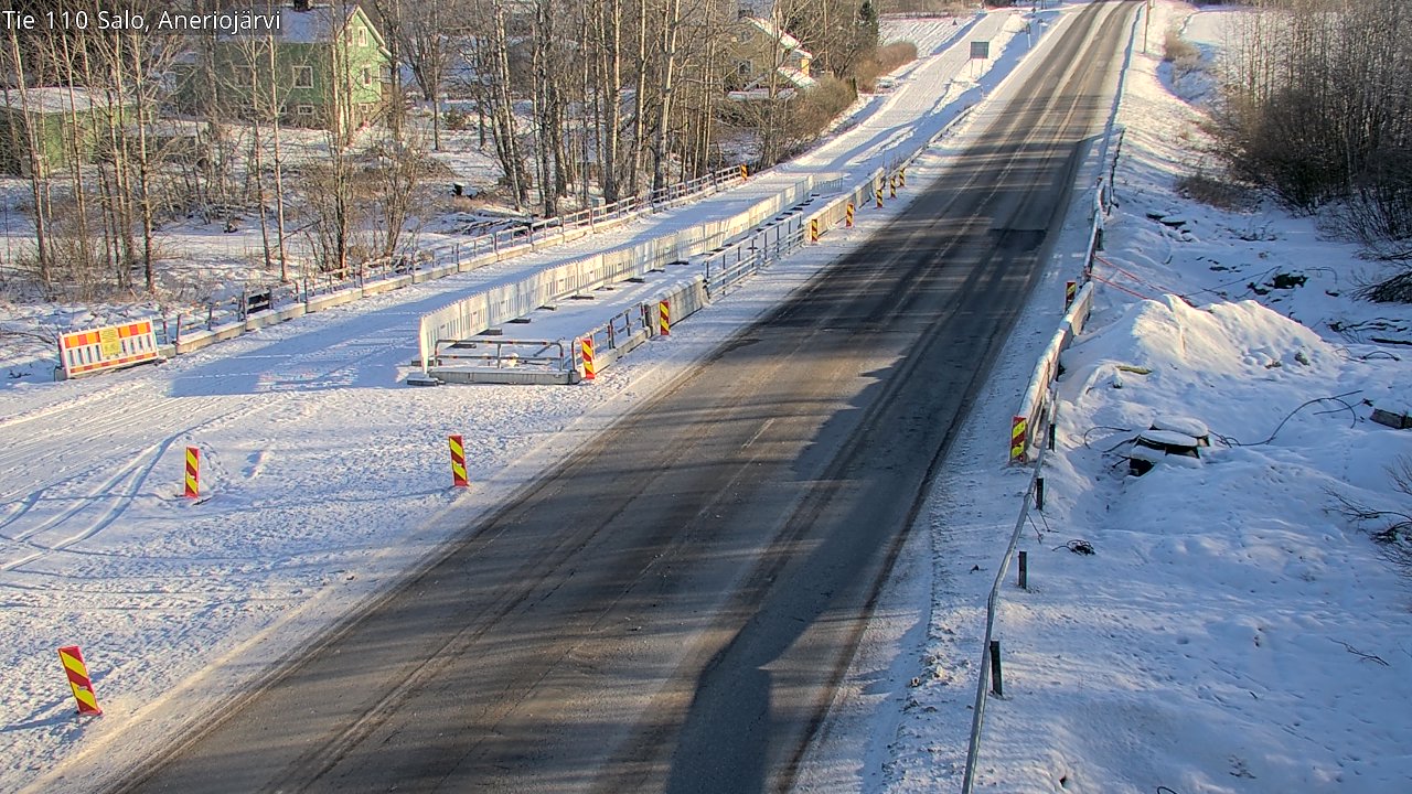 Weather Camera Image Road 110 Salo, Kitula, Salo, Varsinais-Suomi
