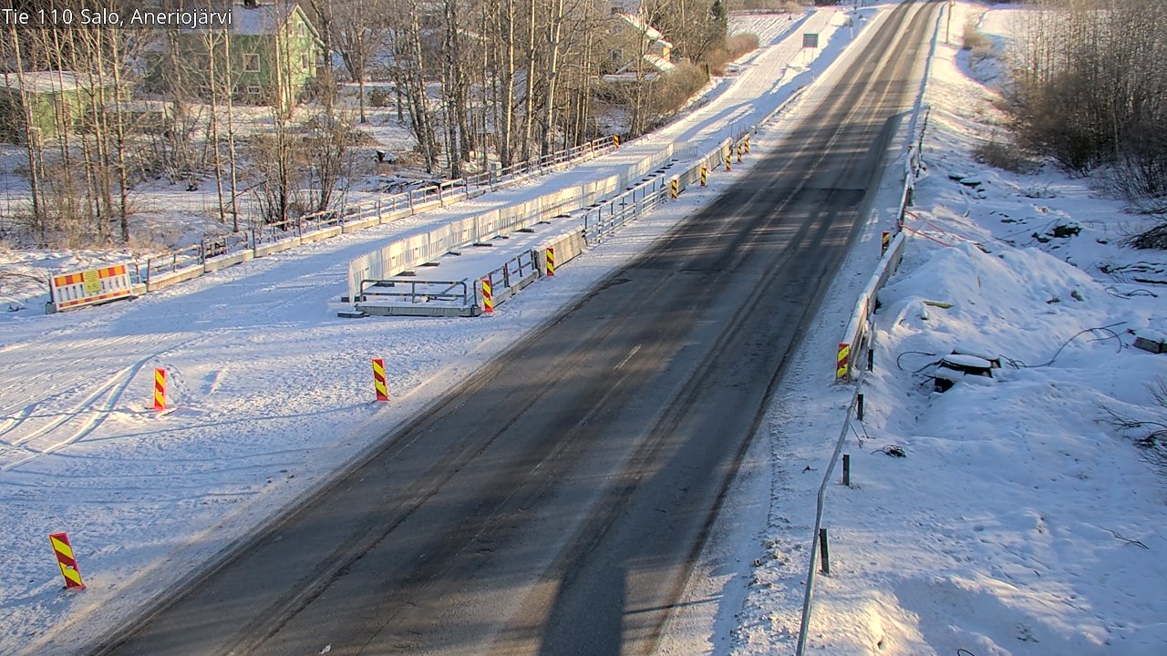 Weather Camera Image Road 110 Salo, Kitula, Salo, Varsinais-Suomi