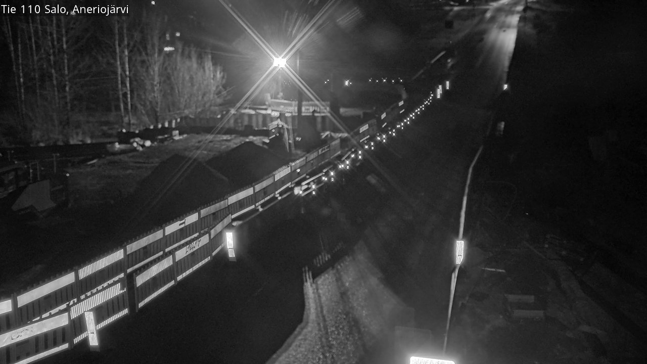 Weather Camera Image Väg 110 Salo, Kitula, Salo, Varsinais-Suomi