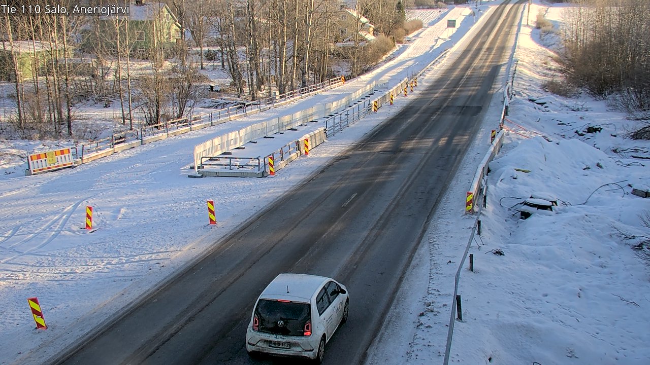 Weather Camera Image Road 110 Salo, Kitula, Salo, Varsinais-Suomi