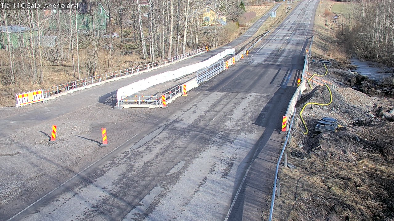 Weather Camera Image Road 110 Salo, Kitula, Salo, Varsinais-Suomi