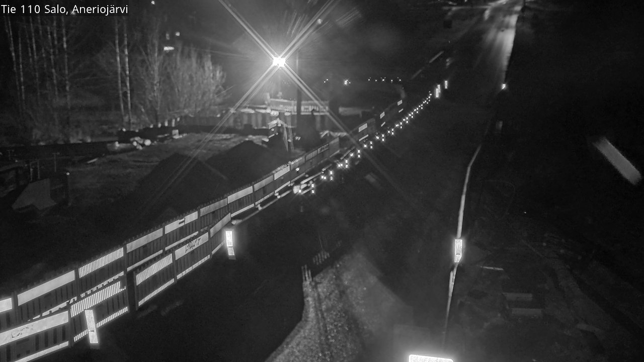 Weather Camera Image Väg 110 Salo, Kitula, Salo, Varsinais-Suomi