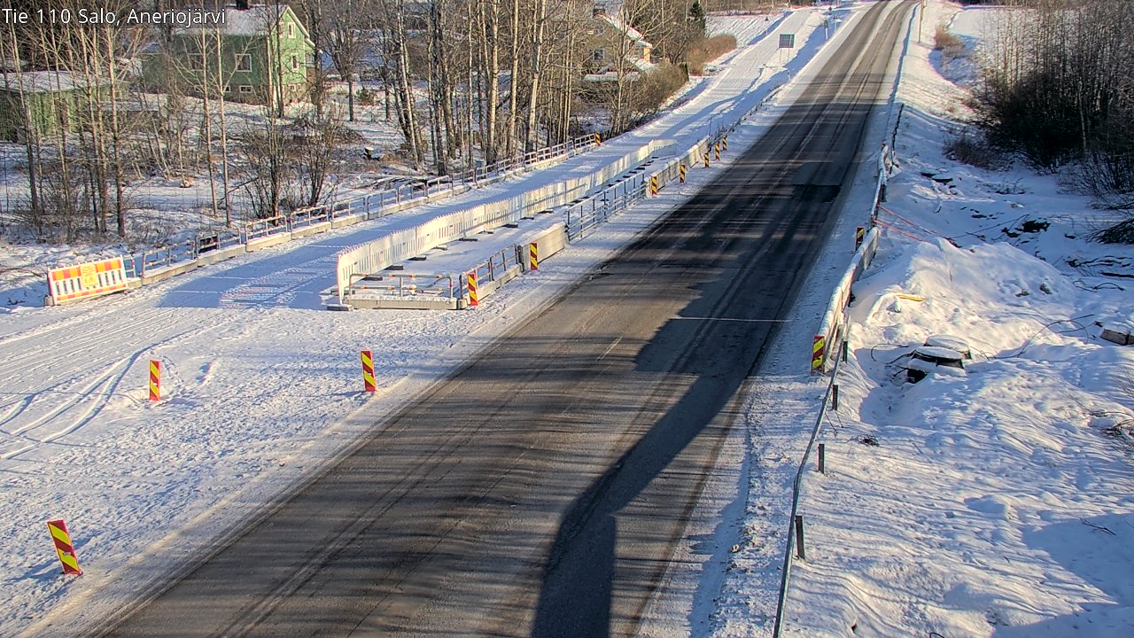 Weather Camera Image Väg 110 Salo, Kitula, Salo, Varsinais-Suomi