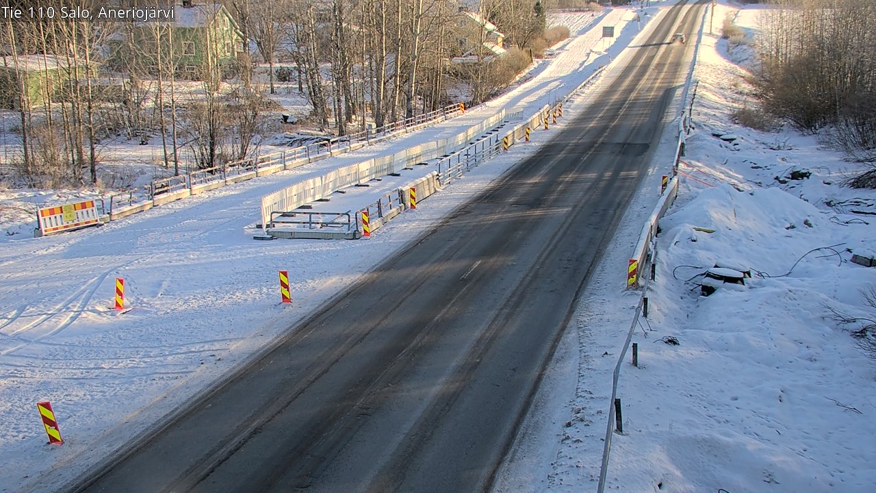 Weather Camera Image Road 110 Salo, Kitula, Salo, Varsinais-Suomi