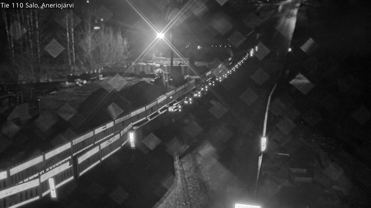 Weather Camera Image Väg 110 Salo, Kitula, Salo, Varsinais-Suomi