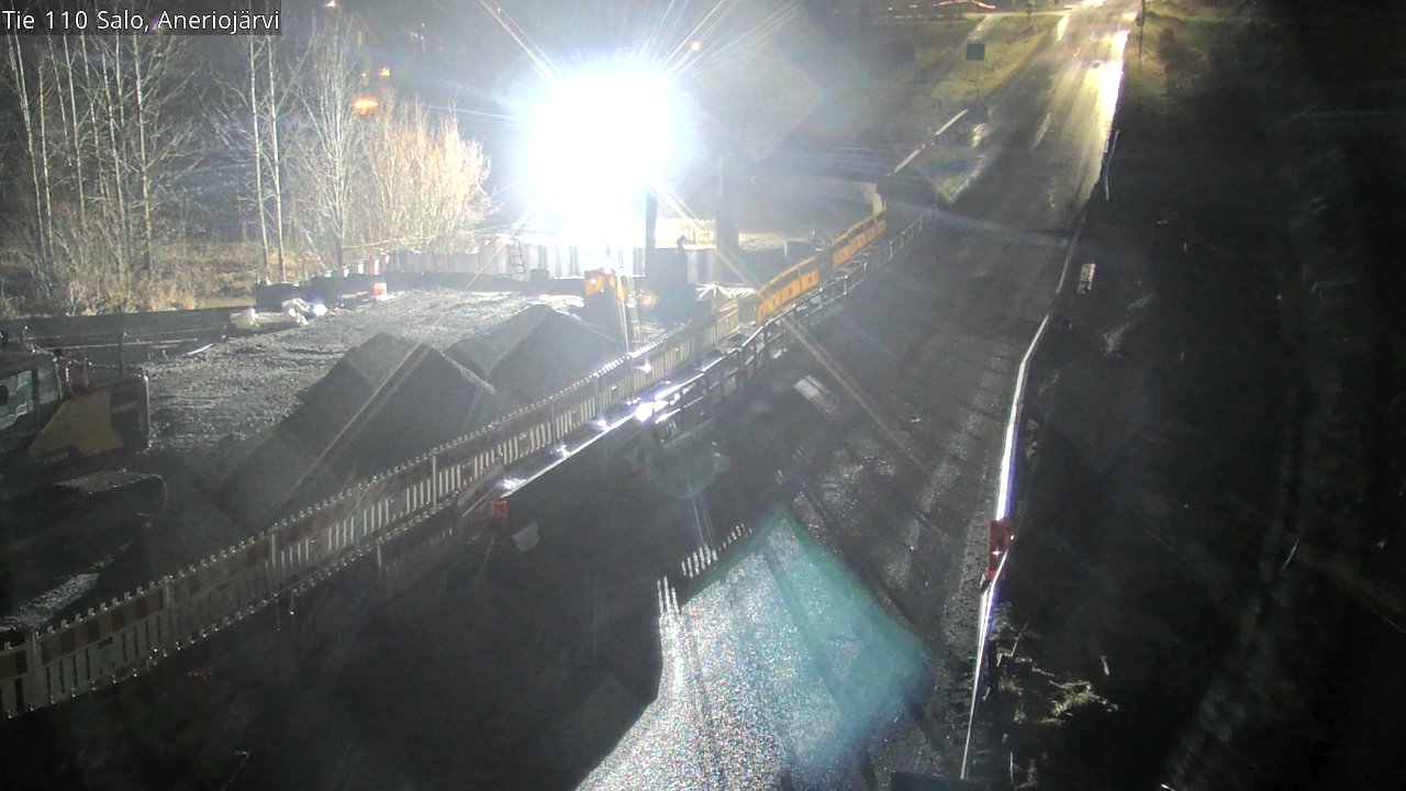 Weather Camera Image Väg 110 Salo, Kitula, Salo, Varsinais-Suomi