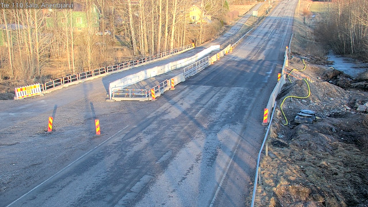 Weather Camera Image Road 110 Salo, Kitula, Salo, Varsinais-Suomi