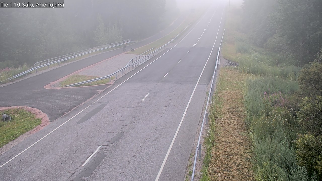 Weather Camera Image Väg 110 Salo, Kitula, Salo, Varsinais-Suomi