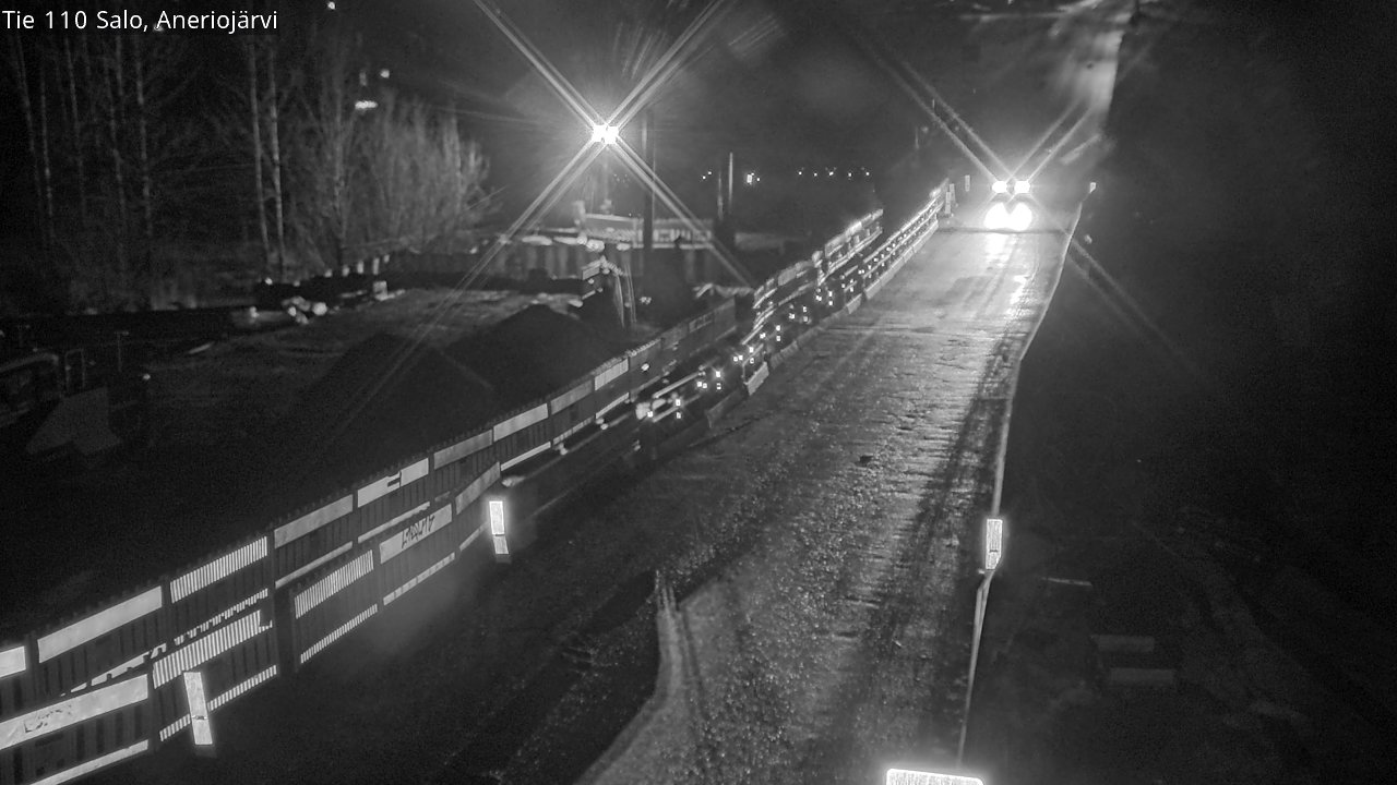 Weather Camera Image Väg 110 Salo, Kitula, Salo, Varsinais-Suomi