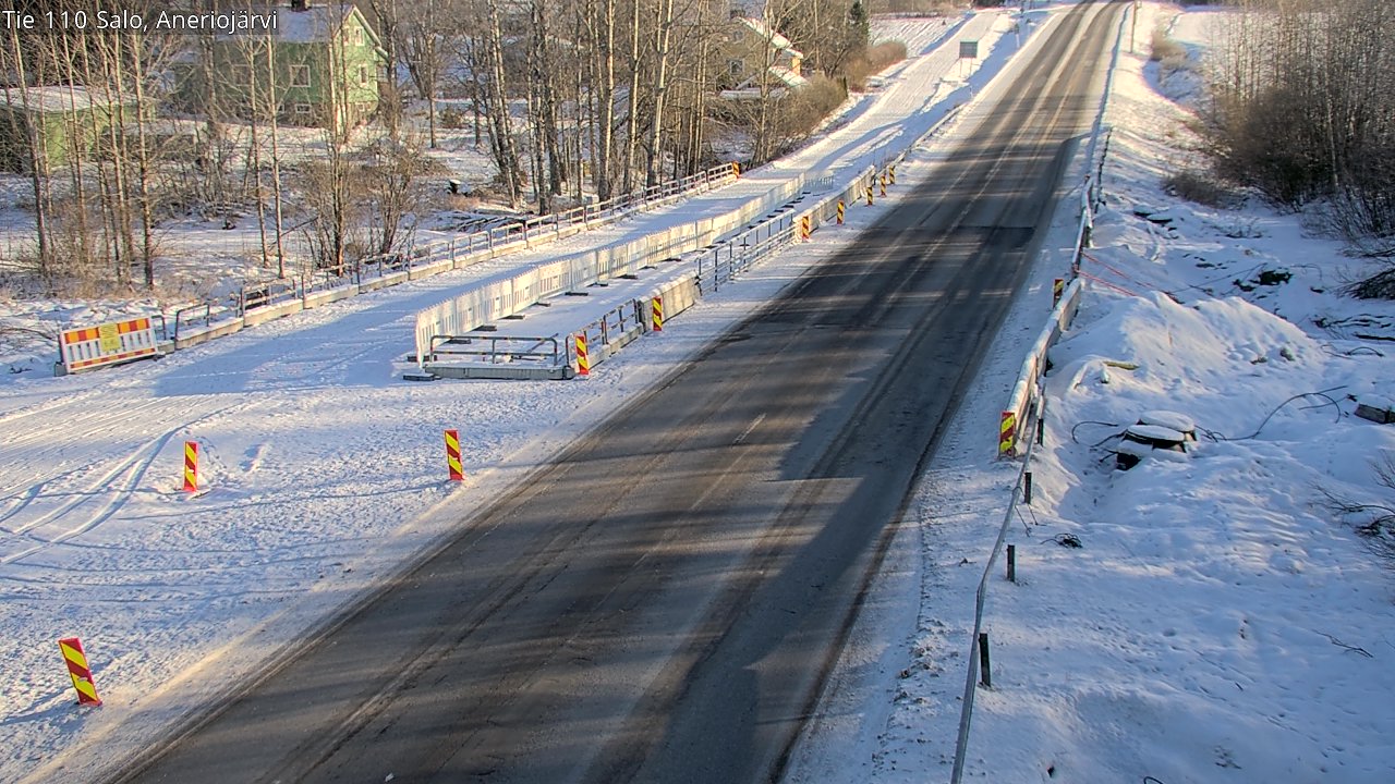 Weather Camera Image Road 110 Salo, Kitula, Salo, Varsinais-Suomi