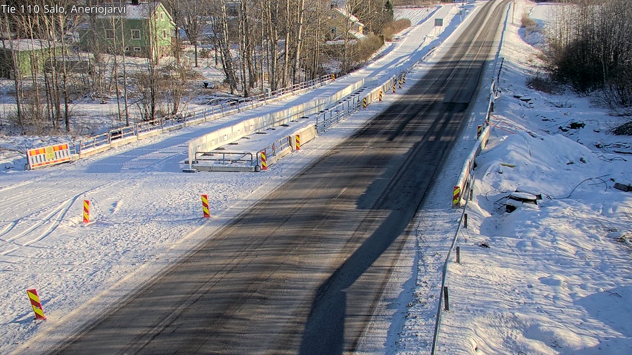 Weather Camera Image Väg 110 Salo, Kitula, Salo, Varsinais-Suomi