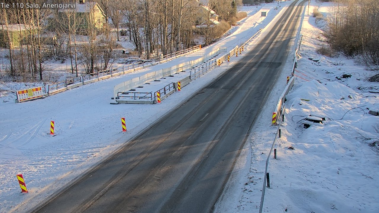 Weather Camera Image Road 110 Salo, Kitula, Salo, Varsinais-Suomi