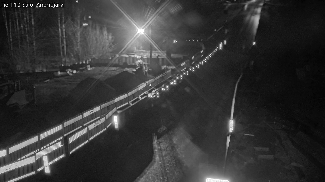 Weather Camera Image Väg 110 Salo, Kitula, Salo, Varsinais-Suomi