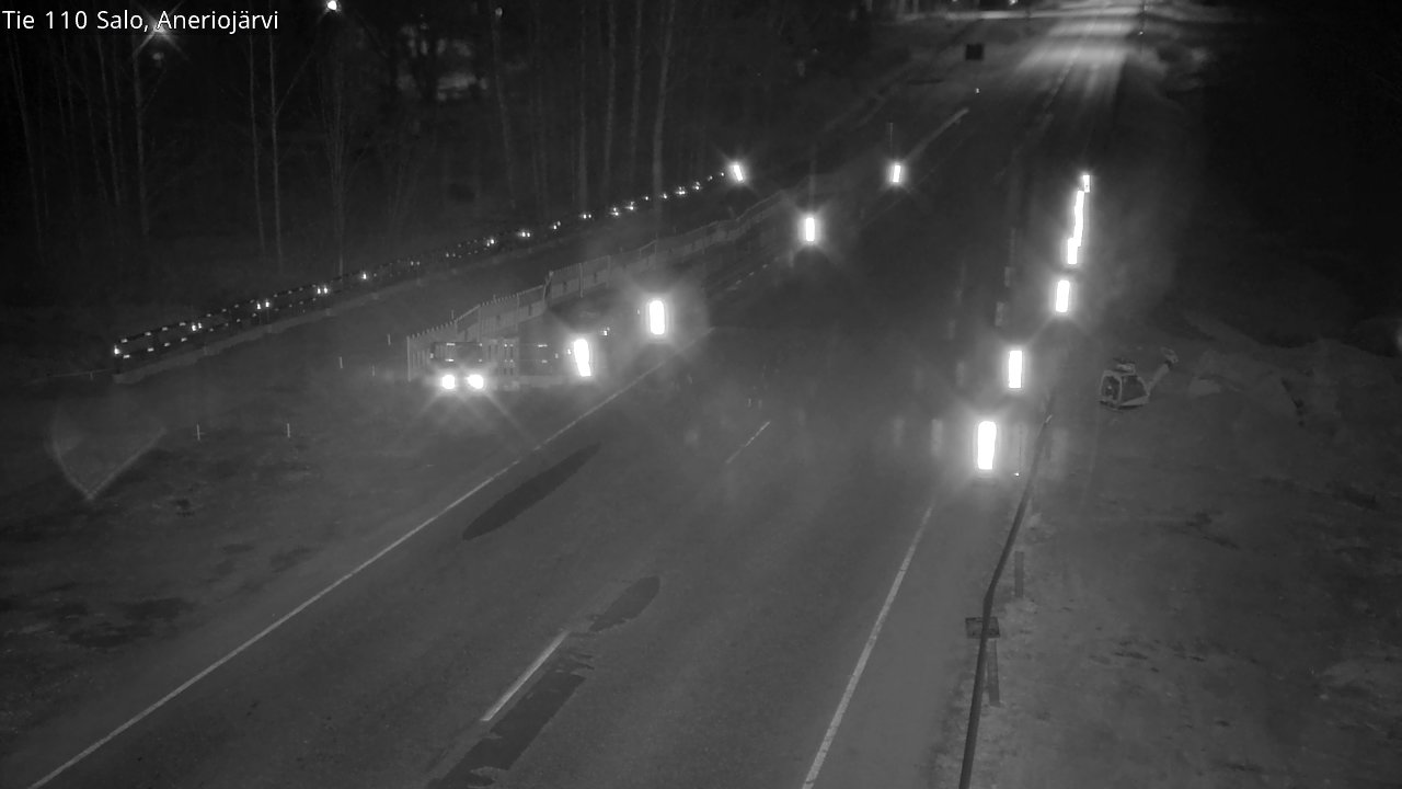 Weather Camera Image Väg 110 Salo, Kitula, Salo, Varsinais-Suomi