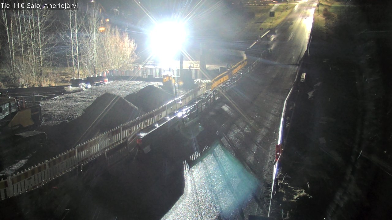 Weather Camera Image Väg 110 Salo, Kitula, Salo, Varsinais-Suomi