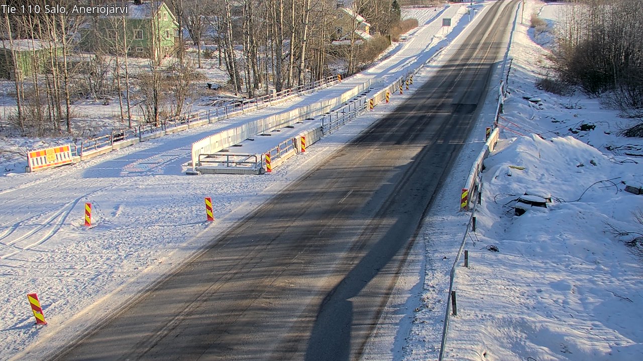 Weather Camera Image Road 110 Salo, Kitula, Salo, Varsinais-Suomi
