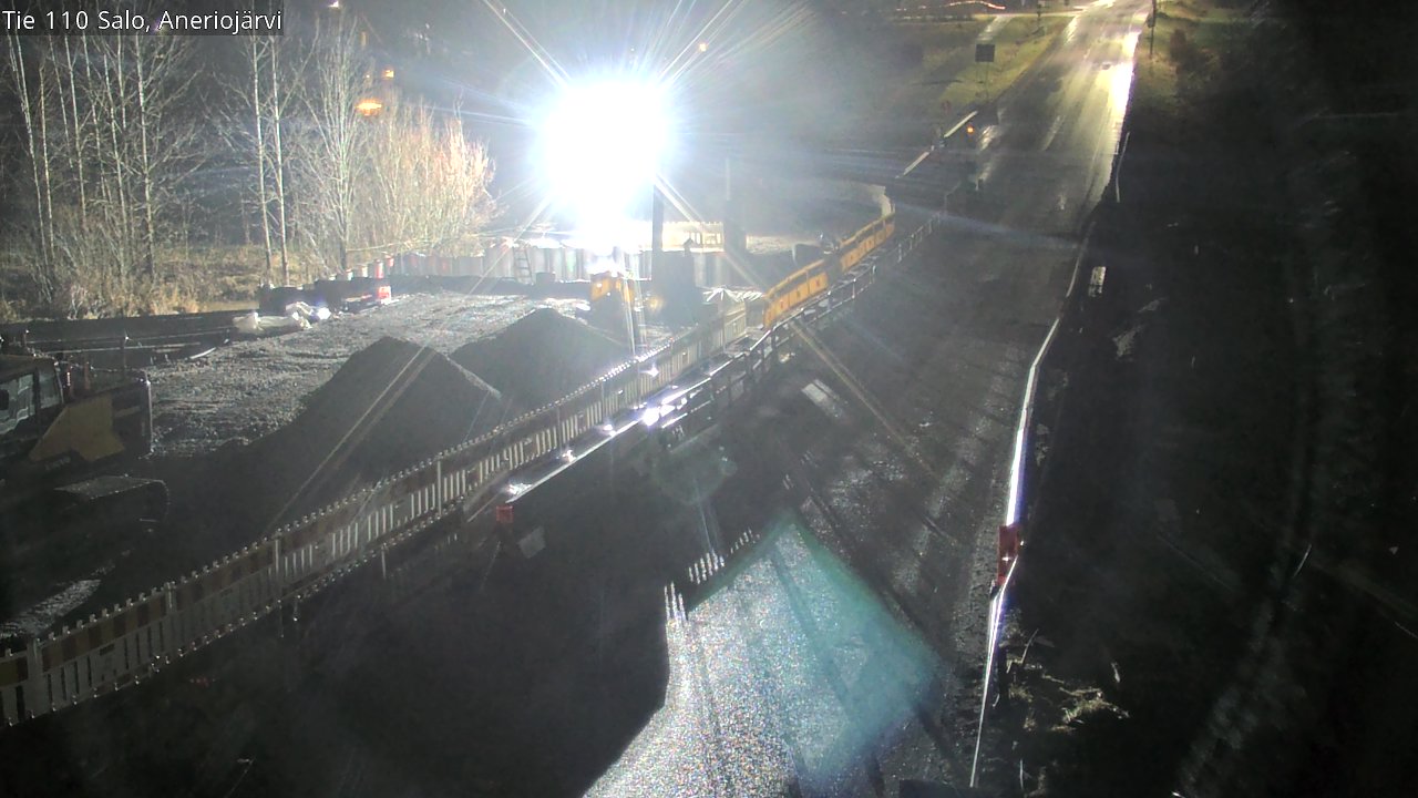 Weather Camera Image Väg 110 Salo, Kitula, Salo, Varsinais-Suomi
