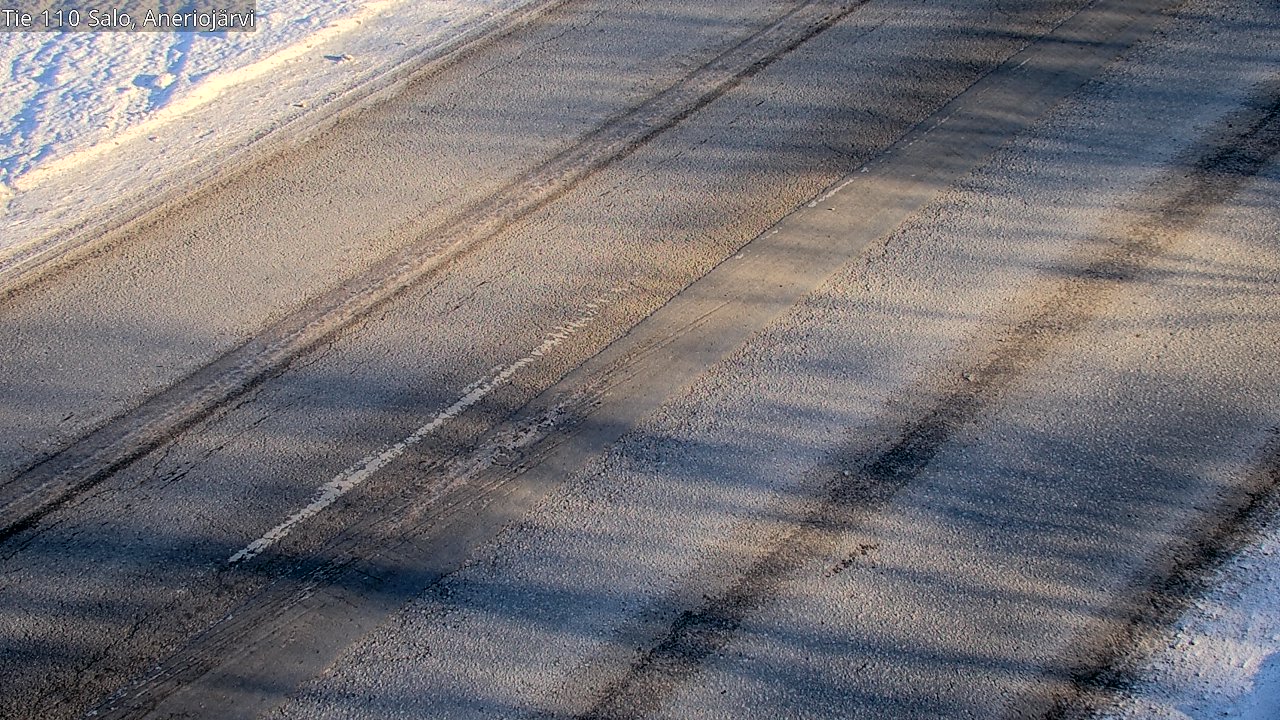 Weather Camera Image Road 110 Salo, Kitula, Salo, Varsinais-Suomi