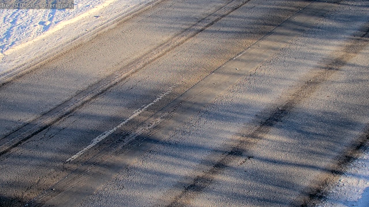 Weather Camera Image Road 110 Salo, Kitula, Salo, Varsinais-Suomi